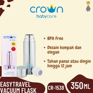 TERMOS Crown Easytravel Vacuum Flask 1000ml / 750ml / 500ml / 350ml - Heat Resistant Thermos