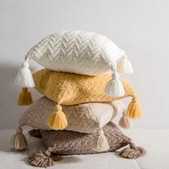 【Last Few Clear Sale】Prozily Super-Soft 45 x45 cm Cushion Covers Knitted Sofa Cushion Covers Premium