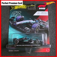 Hot Wheels F1 Mercedes AMG Petronas Formula One Team #63 with George Russell 2025 F1 Mercedes Car Ho