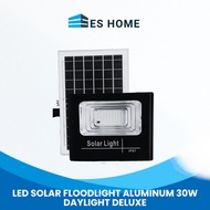 LED Solar Floodlight Aluminum 30W Daylight Deluxe