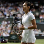 Nike Women’s Court Slam Tennis White Dress XL 頂級女神網球白色連身裙