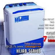 [DAR] mesin cuci aqua 2 tabung 7kg