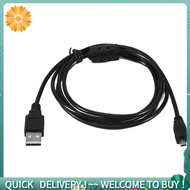 Black USB 2.0 A to 8-Pin Mini B Cable w/ Ferrite - 1.5M / 59 Inches for  CoolPix P90