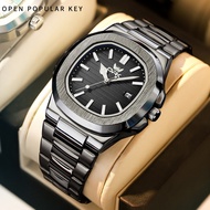 นาฬิกา OPK นาฬิกา ผู้ชาย สำหรับกันน้ำผู้ชายลำลองและแฟชั่นวงเหล็กสแตนเลสอินนาฬิกาข้อมือควอตซ์นำเข้ามี
