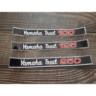YAMAHA TRAIL 100 125 250 DT Sticker