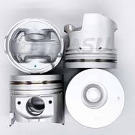 4HG1 PISTON & PISTON RING SET FOR ISUZU ELF NPR TRUCK 4570CC DIESEL 8-97183-666-0 8-97219-032-0