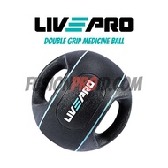 DOUBLE GRIP MEDICINE BALL 5KG WALL BOLA FITNES FITNESS GYM LIVEPRO  -MR.LAZ7