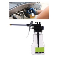 High Pressure Hand Pump Oiler Can Professional Squirt Squeeze Trigger Transparent Grease Gun 250ML C