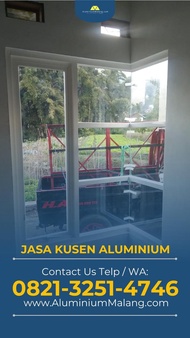 TERDEKAT!! WA: 0821-3251-4746, Kusen Pintu Jendela Aluminium Malang
