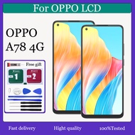Original AMOLED For OPPO A78 4G CPH2565 LCD Display Touch Screen Replacement