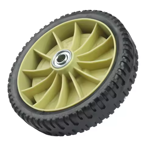 20CM Front And Rear Wheels Set For Honda HR214 HRU214 HRU215 HRU216D Lawn Replacement Kit Metal Plas