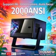 FINTEXPro X8 4K 900 ANSI 18000Lumens AutoFocus Comprehensive Upgrade Home/Office/Teaching Auto Focus