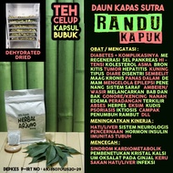 Dehydrated Dried Teh Celup Kapsul Bubuk Daun Randu Kapuk Kapas Obat Asma Kejang Epilepsi Ayan Tumor 