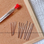 ReadyStockInMalaysia-12pcs Steel Needle Blunt Needle Big Eye Wool Needle Sewing Needle