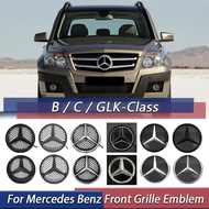 For Mercedes Benz B C GLK-Class 2008-2014 W204 W245 X204 Glossy Newest 3D Emblem B180 B200 C180 C200