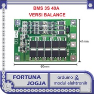 BMS Balance Charger 3S 12V 40A Lithium Battery Protection Board