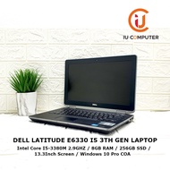 DELL LATITUDE E6330 INTEL CORE I5-3380M 8GB RAM 256GB SSD USED LAPTOP REFURBISHED NOTEBOOK