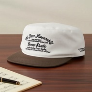 Goers Casual Painter Hat Baseball Cap, White/Grey - Stylish Outdoor Daily Wear for Summer  Topi Pelu