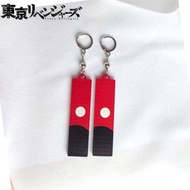 ◎Tokyo Revengers Izana Kurokawa Earrings Acrylic Anime Cosplay Props Hanafuda Drop Earrings For Wome