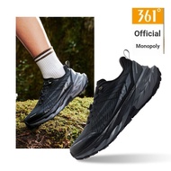 361 Yushan pro Cross Country Running Shoes Men's Shoes Spring Summer Breathable Mesh Hiking Running 