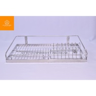 (LOWEST CHEAP) BOWL RACK, HIGH QUALITY 304 Stainless Steel Wall Mounted Plate Rack