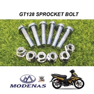 MODENAS GT128 SPROCKET BOLT SET