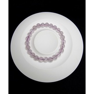 Brazilian Lavender Quartz Amethyst Crystal Stone Bracelet 3A 6.5mm F1173