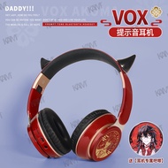 Kam luxiem VOX Headset Cosplay Game Props Portable Wireless Bluetooth Stereo Foldable Headset Sports Game Headset with Microphone Computer Headset Headset
