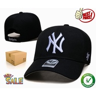 New York Yankees Baseball Cap Topi NY '47 Brand MLB Clean Up Hat Men Women Runner Golf Caps Outdoor 