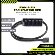 PWM 4 Pin Fan Splitter Hub 1 to 5 PWM 4 PIN Fan Header