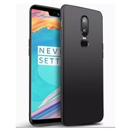 Case Oneplus 6 6T Slim Matte Case Premium Soft Black Doff - Oneplus 6