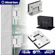 Stainless Steel Bathroom Glass Door Hinge Shower Hinge Door Glass 90 180 Degree