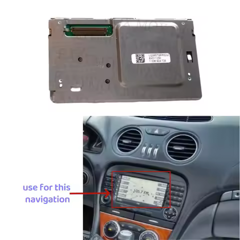 LQ065T9AR02U 6.5" LCD Display for 2004-2012 Mercedes-Benz SL-Class R230 SL550 SL55 Navigation Device