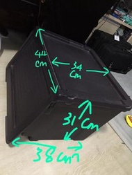 有蓋儲物膠箱 儲物箱 膠箱 收納箱