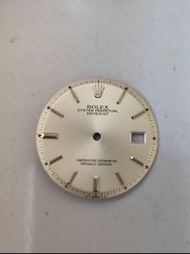 原裝 Rolex Sigma 1601 Datejust 錶面 錶盤 Dial 鋼王