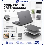 COLMER Hard Crystal Matte Case MacBook Air 13 Inch A1932 A2179 A2337 Anti-Scratch Laptop Protective 