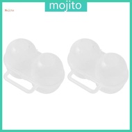 Mojito 2 Girds Eggs Holder Container Plastic Eggs Storage Box Leakproof Protection Box