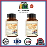 Glucosamine Chondroitin MSM & Turmeric Supplement 90 Capsules