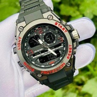 Đồng hồ nam G.S L860 dây cao su thể thao năng động nam tính