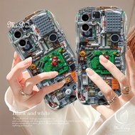 For VIVO S1 Pro T1 V15 Pro V20 Pro V23 V23E V25E V27 Pro V27E V29 Z1 Pro V30 V30E Cute Mario Phone c