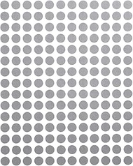 Royal Green Dot Stickers Labels ¼ inch 8mm Circle Sticker Label in Grey - 2520 Pack