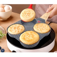 4-compartment non-stick pan for frying eggs and cakes