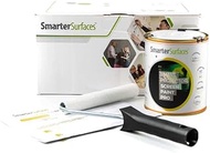 Smarter Surfaces White Projector Screen Paint Pro 48ft² + White Primer | Interactive 4K HD Projectio
