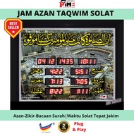 PTIME Jam Azan Taqwim Solat Automatik Buatan Malaysia