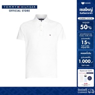 Tommy Hilfiger เสื้อโปโลผู้ชาย รุ่น MW0MW26882 YBR - สีขาว