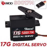 9IMOD 17G Digital Micro Servo Metal Gear RC Servo for 1/16 1/18 RC Car Airplane Robot