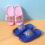 PAW Patrol Boys Girls Slippers Children's Summer Home Non-slip Sandals Cartoon Puppy Print Indoor Batroom Shoes Cute Slipper