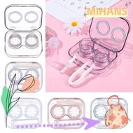 MIH Contact Lenses  Portable Transparent Glasses Solution Bottle Container