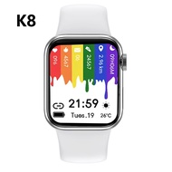 Samsung สมาร์ทวอทช์ Smart Watch K8 Pro 1.75 Full Touch นาฬิกาอัจฉริยะ นาฬิกาบลูทูธ จอทัสกรีนIOS Android สมาร์ทวอท วัดชีพจร นับก้าวนาฬิกาข้ ของแท้100%