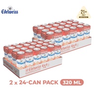 [Bundle Deal] Edelweiss Peach Wheat Beer Can 3.5% Alcohol (48 x 320ml)